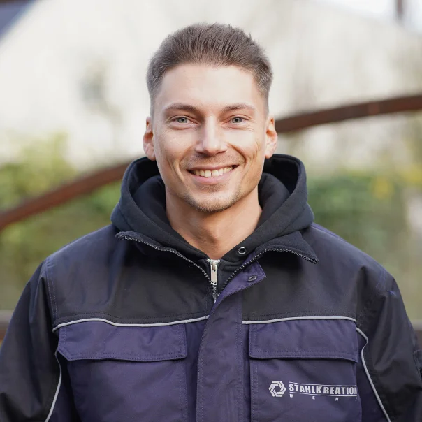 Porträt Foto von Patrick Wenz Stahlkreation Wenz